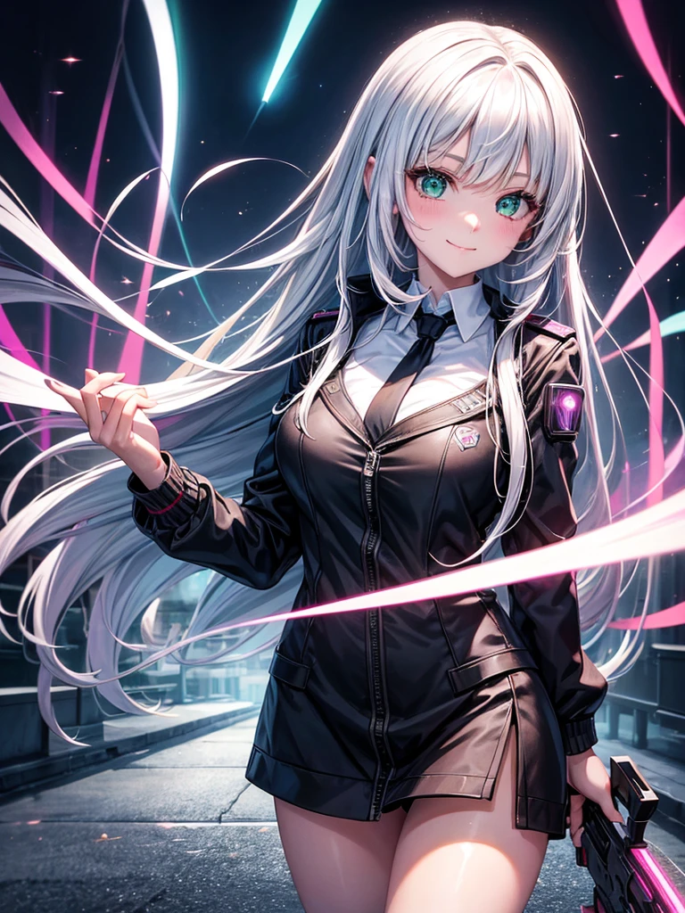 middle School girls,smile,Beautiful girls,Beautiful girl from another world,A whole new beautiful girl,Girl with a weapon in her hand,Cyberpunk uniforms,The best quality to get you horny,Psychic,Wizard,battle,Colorfulな髪色,Perfect Girl,Super cute girl,Cyberpunk Background,Cute uniform,Uniform of the Future,Wearing a cardigan,Long Hair、Sparkling eyes,She has her bangs down,Colorful,Ultra HD,Young girl,sex,Green Eyes,Naughty Girls,Full body image,Big Breasts,Beautiful Girl's Paradise,Fashion Girl,Naughty Girls,Beautiful Girl Country,High-dimensional beautiful girl,A beautiful girl who transcends everything,Pink Cardigan,So beautiful,Absurd,Beautiful girls,The pinnacle of aesthetics,beauty incarnate