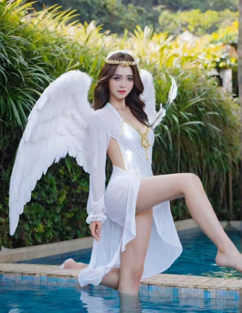 The Prince of the Western Sea dresses up as a beautiful, sexy angel. If you want me to create a story with you as the character. I&#39;m happy to help.! You may need to tell me more about your character. Or if you have an idea that you&#39;d like me to use as a base for a story? Please tell me.! 😊Every detail is realistic.
Wear outdoor swimsuit seller
หน้าตาดี
สวยงามมากร่างดีฟิตหุ่นเฟิร์มขึ้น
สาวสวยเซ็กซี่น่ารักดี...... 3RD December 
