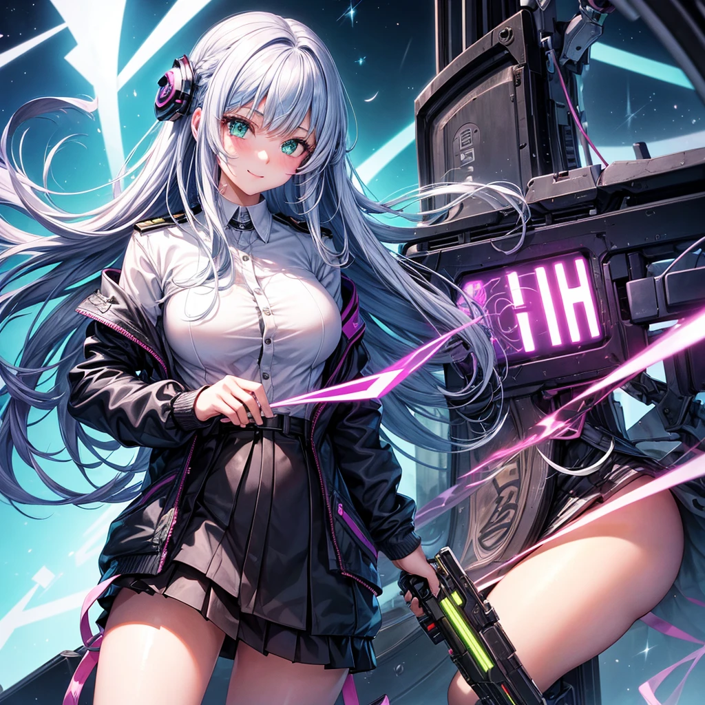 middle School girls,smile,Beautiful girls,Beautiful girl from another world,A whole new beautiful girl,Girl with a weapon in her hand,Cyberpunk uniforms,The best quality to get you horny,Psychic,Wizard,battle,Colorfulな髪色,Perfect Girl,Super cute girl,Cyberpunk Background,The fusion of fashion and aesthetics,Sparkly Fashion,Cute uniform,Uniform of the Future,Wearing a cardigan,Long Hair、Sparkling eyes,She has her bangs down,Colorful,Ultra HD,Young girl,sex,Green Eyes,Naughty Girls,Full body image,Big Breasts,Beautiful Girl's Paradise,Fashion Girl,Naughty Girls,Beautiful Girl Country,High-dimensional beautiful girl,A beautiful girl who transcends everything,Pink Cardigan,So beautiful,Absurd,Beautiful girls,The psychology of beautiful legs,The pinnacle of aesthetics,beauty incarnate