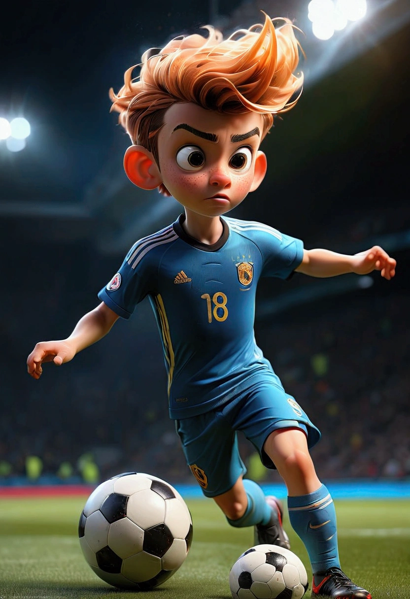 1boy, beautiful detailed soccer player, stroboscopic effect, action shot, dynamic motion blur, Gjon Mili style, dramatic lighting, high contrast, vivid colors, (8k, highres:1.2), ultra-detailed, (realistic, photorealistic, photo-realistic:1.37), masterpiece, best quality, very aesthetic, absurdres