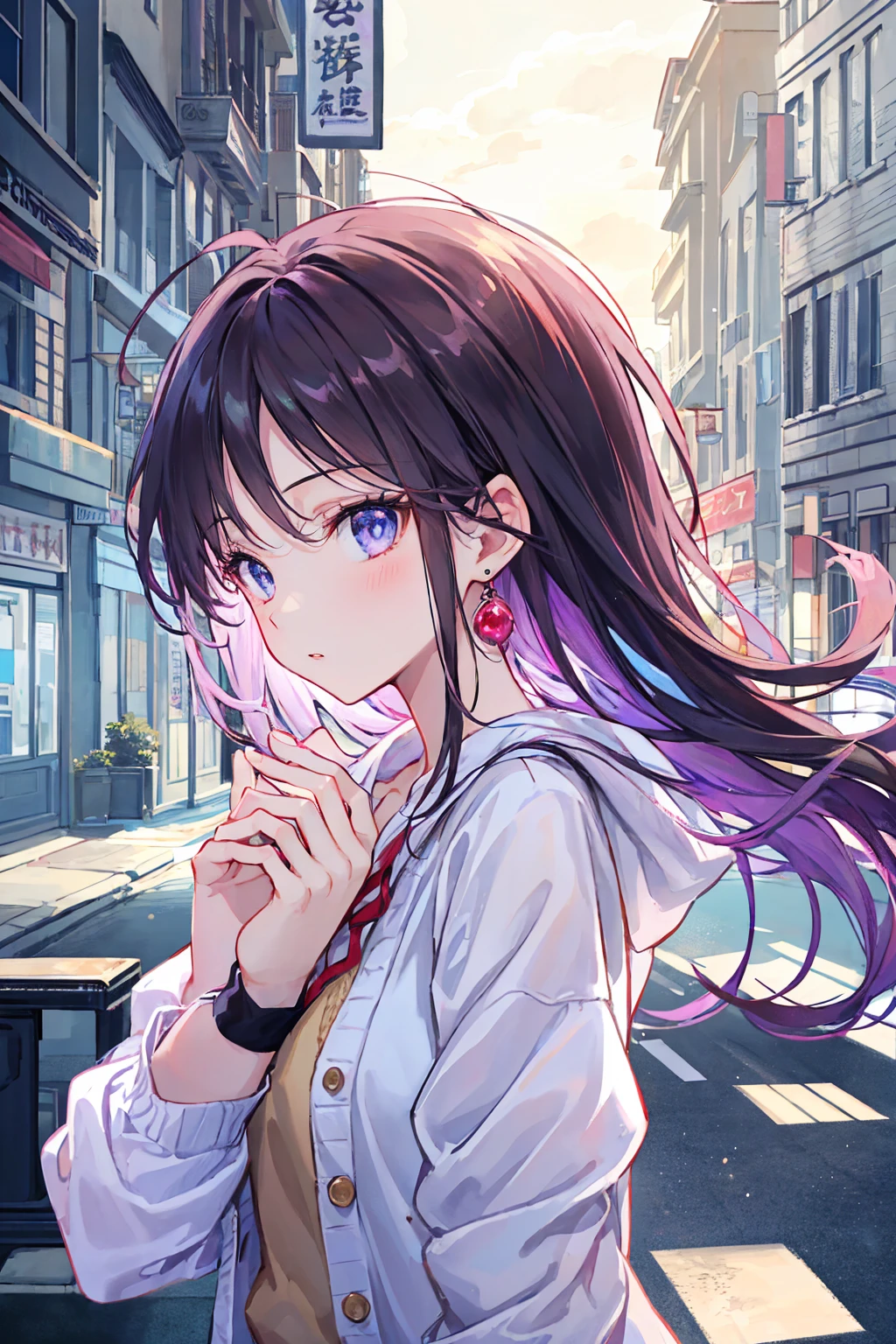 A balance of beauty and disturbing complexity..(Highest quality、High resolution、masterpiece:1.2、)、Consciousness upward、1people々Girl、(cardigan、Loose tie、cardigan、Plaid、Plaidskirt、プリーツskirt、skirt、Roll up your sleeves、Wristband)、Waiting for a kiss、Looking at the audience、happiness、Brown Hair、Earrings、Gradient Hair、Parted bangs、Purple Hair、Upper Body、Ultra close-up footage、High resolution、超High resolution、8k、Glowing Eyes,Sparkling eyes,Happy、Shortcuts,Sparkling eyes,Happy,Reaching out ,hand in front,Outdoor, Wind,Sparkling eyes,Happy,Sexy Body,(Perfect ???????:1.2),((Perfect hands:1.2)),people々々I focus。people々Realistically expressing the most brilliant composition of an object。((masterpiece))、(((Highest quality)))、((Very detailed))、(Surreal)、(highly detailed CGConsciousness upwardn)、(Very delicate and beautiful)、少女はmasterpiece、Highest quality、Realistic texture、Realistic Fabric、We will introduce a realist Consciousness upwardn focusing on the center front of girls with realistic and ultra-detailed eyes.。This is an absolute rule, The following text describes the image quality::。
people々The greatest painter of all time meets unparalleled beauty、史上最高masterpieceです, The most beautiful portrait of her life.。
Create amazing and trendy anime artworks with seaStation、Showcasing exquisite beauty and captivating aesthetics。,Auspicious々lips、艶やかでセクシーなlips, Shoot from the side