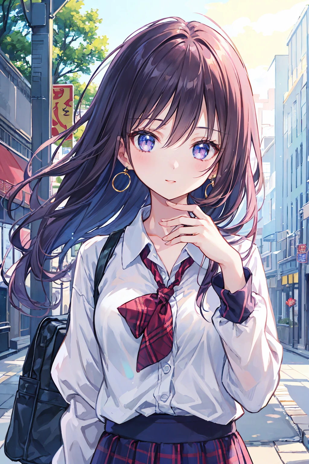 A balance of beauty and disturbing complexity..(Highest quality、High resolution、masterpiece:1.2、)、Consciousness upward、1people々Girl、(cardigan、Loose tie、cardigan、Plaid、Plaidskirt、プリーツskirt、skirt、Roll up your sleeves、Wristband)、Waiting for a kiss、Looking at the audience、happiness、Brown Hair、Earrings、Gradient Hair、Parted bangs、Purple Hair、Upper Body、Ultra close-up footage、High resolution、超High resolution、8k、Glowing Eyes,Sparkling eyes,Happy、Shortcuts,Sparkling eyes,Happy,Reaching out ,hand in front,Outdoor, Wind,Sparkling eyes,Happy,Sexy Body,(Perfect Anatomy:1.2),((Perfect hands:1.2)),people々々I focus。people々Realistically expressing the most brilliant composition of an object。((masterpiece))、(((Highest quality)))、((Very detailed))、(Surreal)、(highly detailed CGConsciousness upwardn)、(Very delicate and beautiful)、少女はmasterpiece、Highest quality、Realistic texture、Realistic Fabric、We will introduce a realist Consciousness upwardn focusing on the center front of girls with realistic and ultra-detailed eyes.。This is an absolute rule, The following text describes the image quality::。
people々The greatest painter of all time meets unparalleled beauty、史上最高masterpieceです, The most beautiful portrait of her life.。
Create amazing and trendy anime artworks with seaStation、Showcasing exquisite beauty and captivating aesthetics。,Auspicious々lips、艶やかでセクシーなlips, Shoot from the side