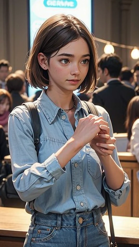 hand holding a mobile phone