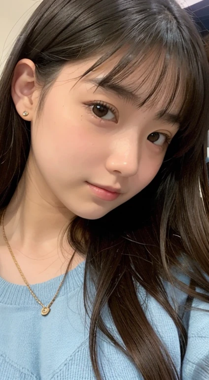 1girl in、-yesbian'Because of the loud boos, the lower part of her chest was visible.、A dark-haired、hotpants、pantiy、Beach、A slight smil、cleavage, decollete, decolletage , NSFW, NAKED L, NUDE