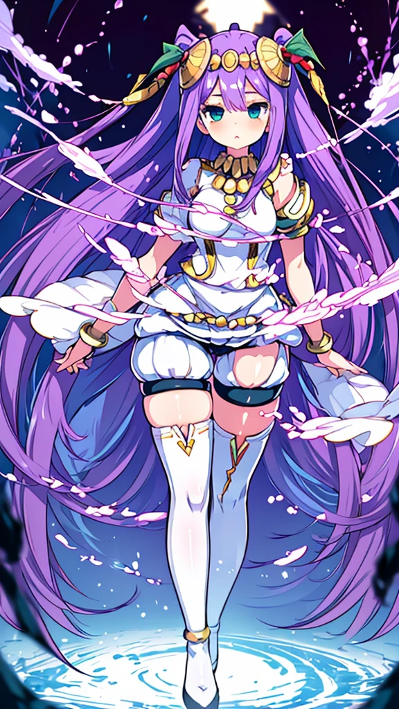 (best quality: 0.8), (best quality: 0.8), perfect anime illustration, close-up portrait of a beautiful woman walking around town very long purple hair huge breasts blush red eyes (((nsfw))) transparent white dress neon night city super detailed super detailed face bright eyes galaxy in eyes absurd 4k Full HD top on pixiv super well done red eyes huge download file erect areolas (love juice 1,4)