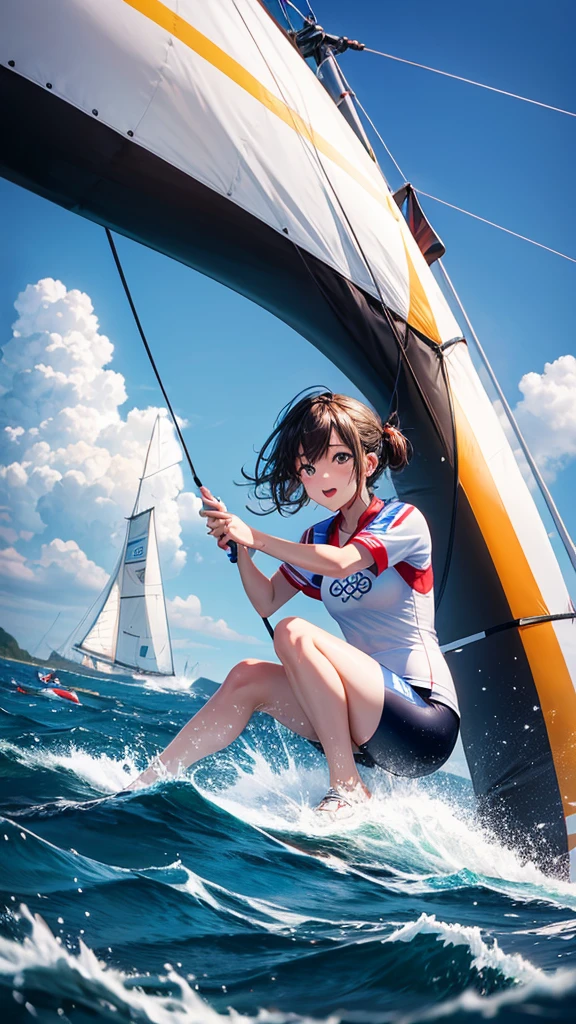 Olympic sailing competition。
