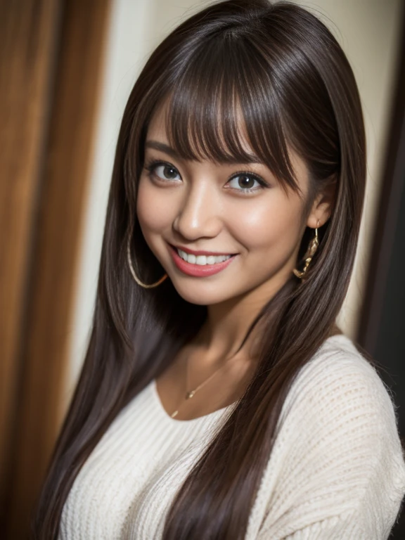 Beautiful details, Highest quality, 8k, Highly detailed face and skin texture, High resolution, スーパーカーとレーストラックでセクシーなグリッドガールの衣装を着たかわいい長い髪のアジア人のgirl, whole body, Sharp focus、1girl、smile、