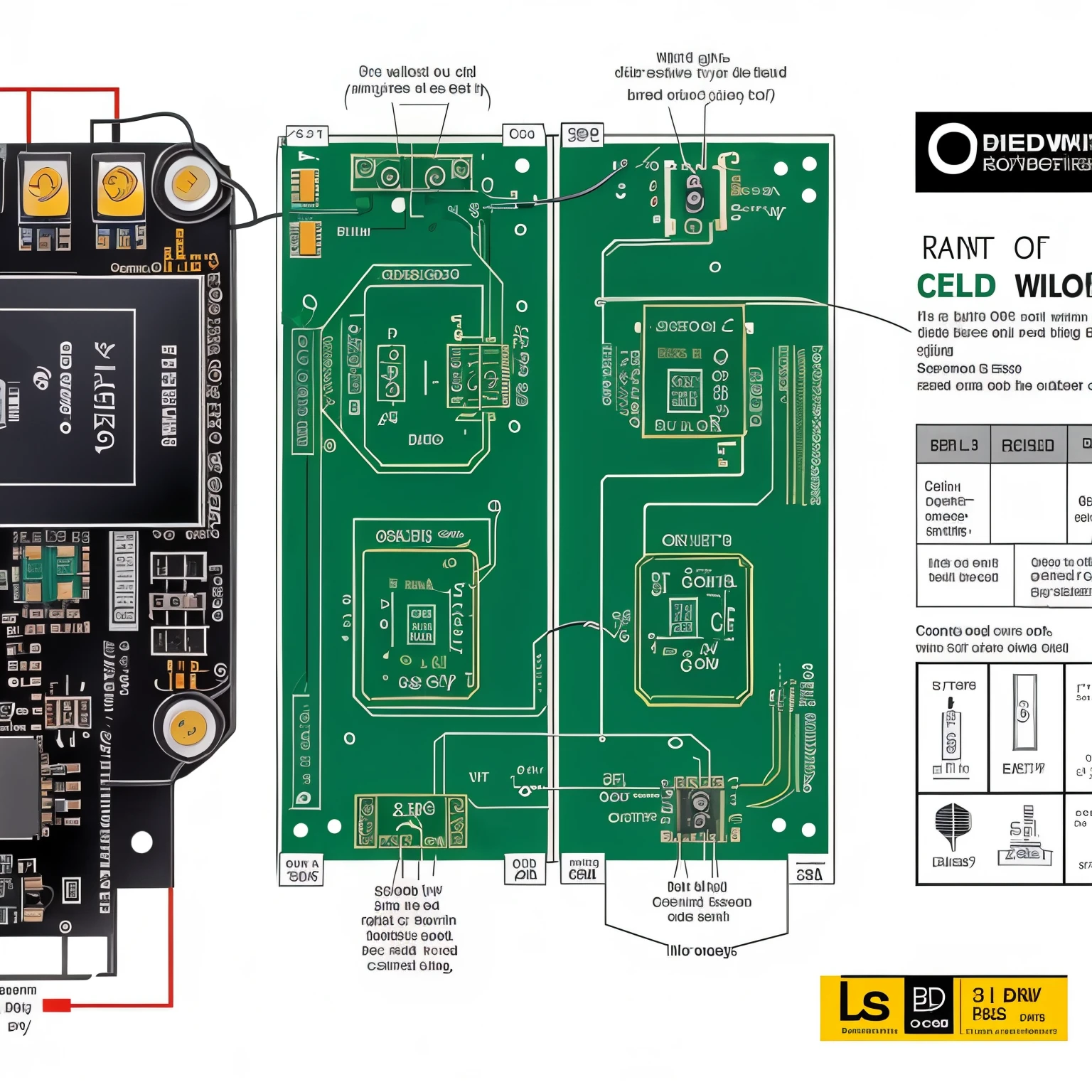Draw a block diagram of a series circuit with 3 led, two dry cells , switch and a resistor. 