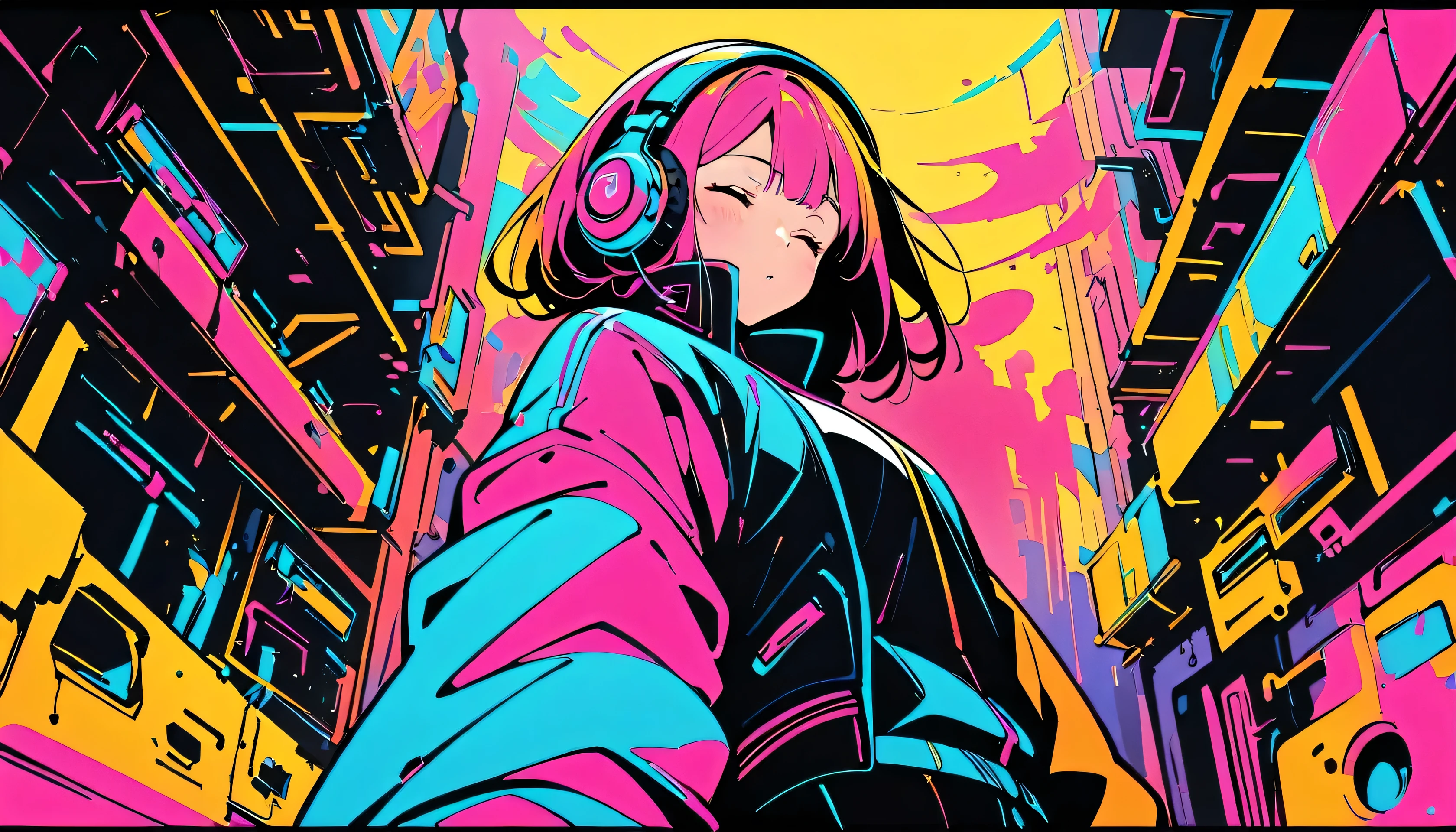 (closed eyes)