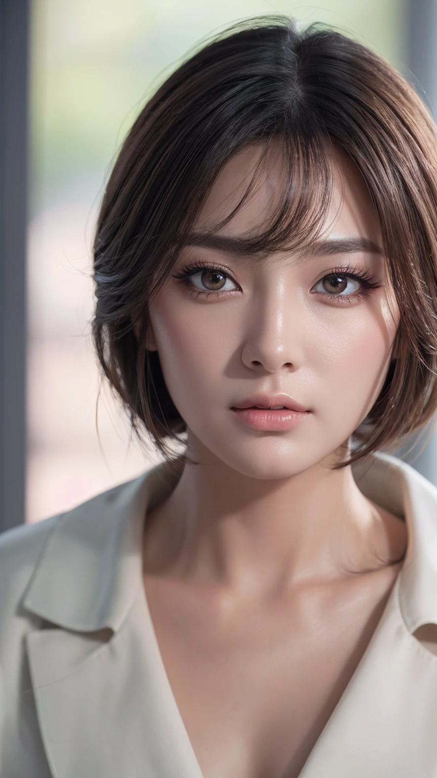 photorealistic Realism 8K Quality, (Ultra high-resRealistic eyes clear sharp absurd quality not blurry\.), face, makeup[(eyes|brown),(lashes|dark)].