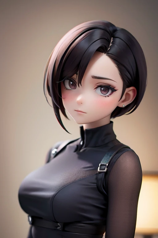 Cool woman,Sharp,Hairstyle: Short hair,The forehead is visible,front,Married Woman,mother,front向いている,front図,Shortcuts,Short Hair,Berry Short
