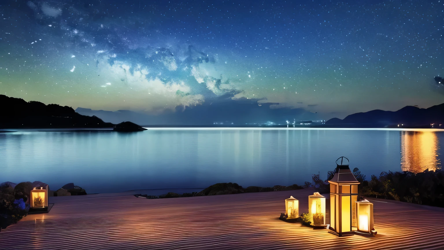 high resolution、Night Scenery、満天の星zero、Ocean、nature、Healing,zero
