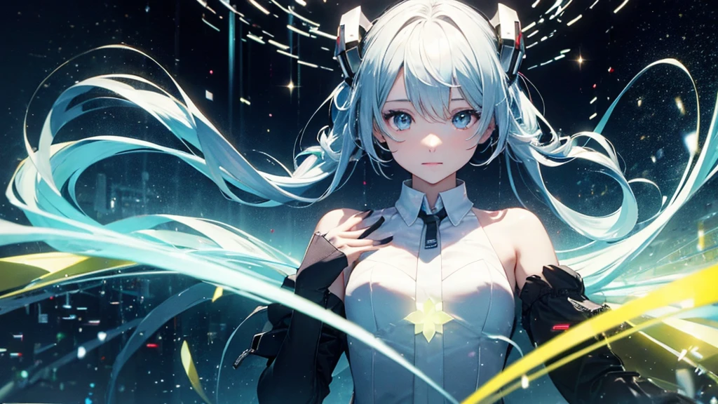 Metaverse、electronic circuit、Shining Flower