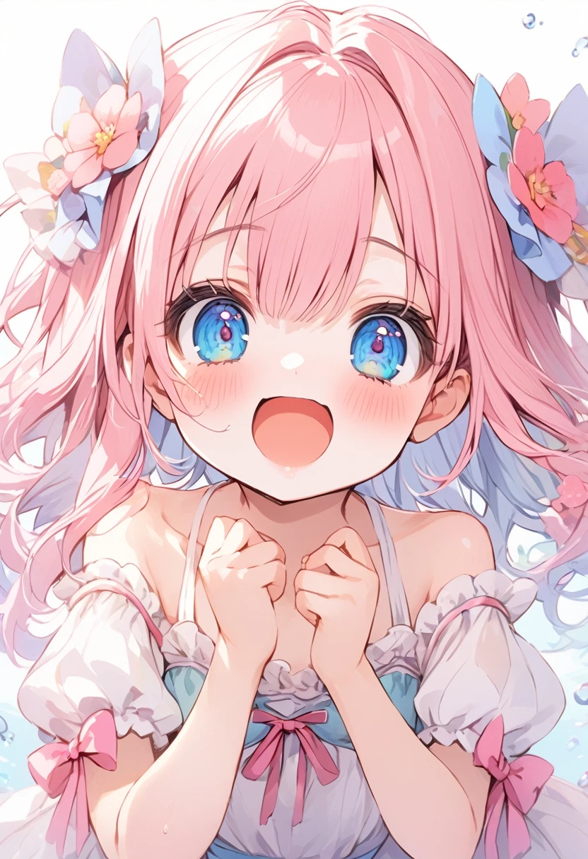 very loud laugh、a lot、beautiful girl、Watery eye、cute、cute、Little Ecchi