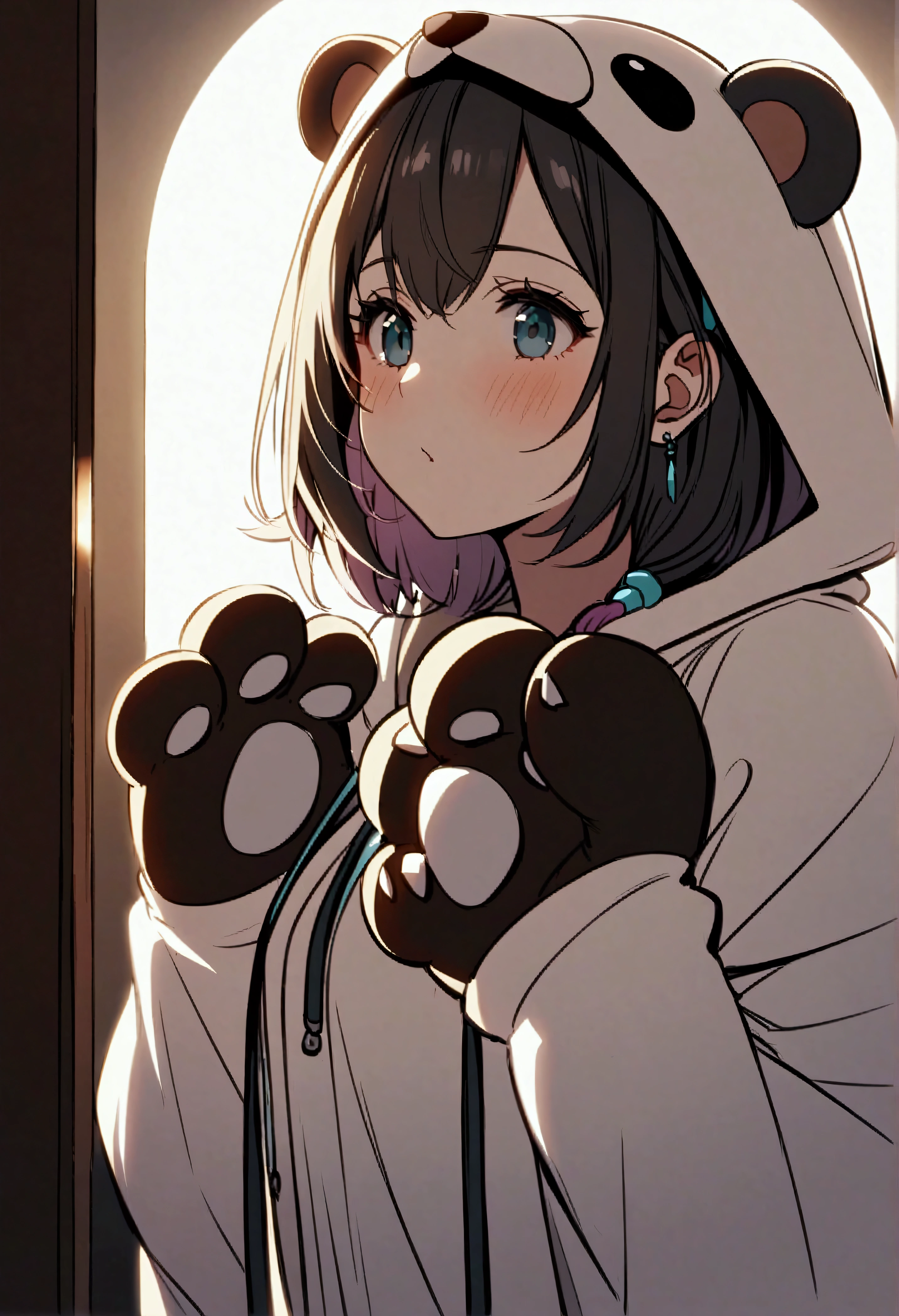 Kumakuma Bear Bear、Yuna、Bear costume、Black Haired Girl、Bear paw、Polar bear version、Black bear version、Adventurer、Bloody Bear(Bloody Bear)