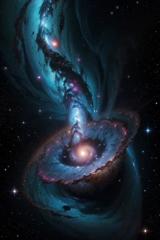 universe nebula Vortex planet
