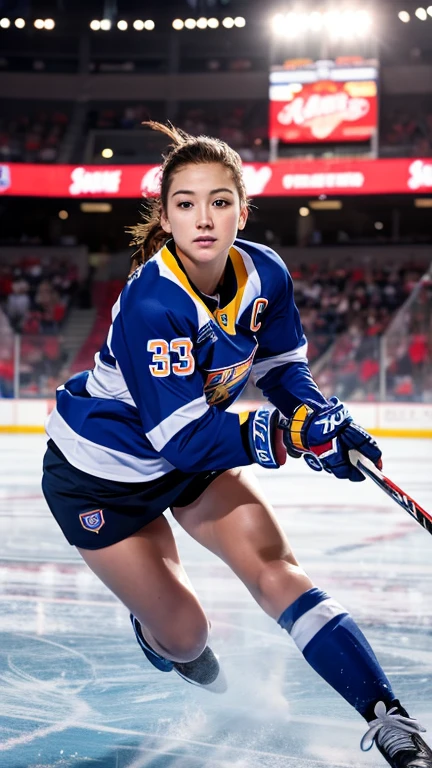 Sports Photography,Beautiful woman,hockey
