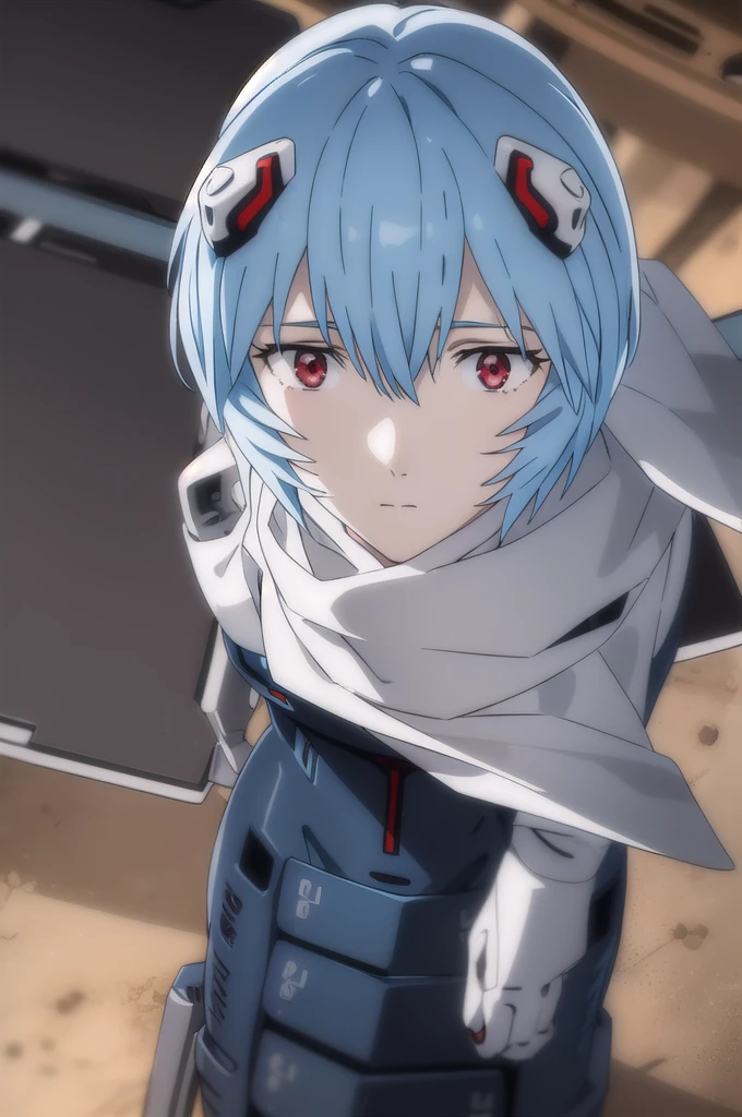Rayanami, Rei Ayanami, (Ayanami Rei:1.2), Blue Hair, short hair, (Red eyes:1.3), break bodysuit, headgear, Plug Suit, Black bodysuit, break outdoors, city, null, sun, cloud, break looking at viewer, (Cowboy Shot:1.5), break (masterpiece:1.2), Highest quality, High resolution, unity 8k wallpaper, (figure:0.8), (Beautiful attention to detail:1.6), Highly detailed face, Perfect lighting, Highly detailed CG, (Perfect hands, Perfect Anatomy),