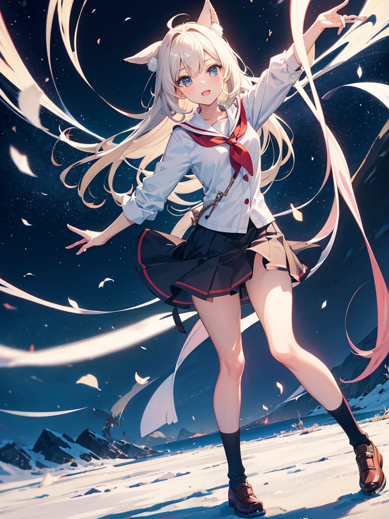 anime girl in skirt