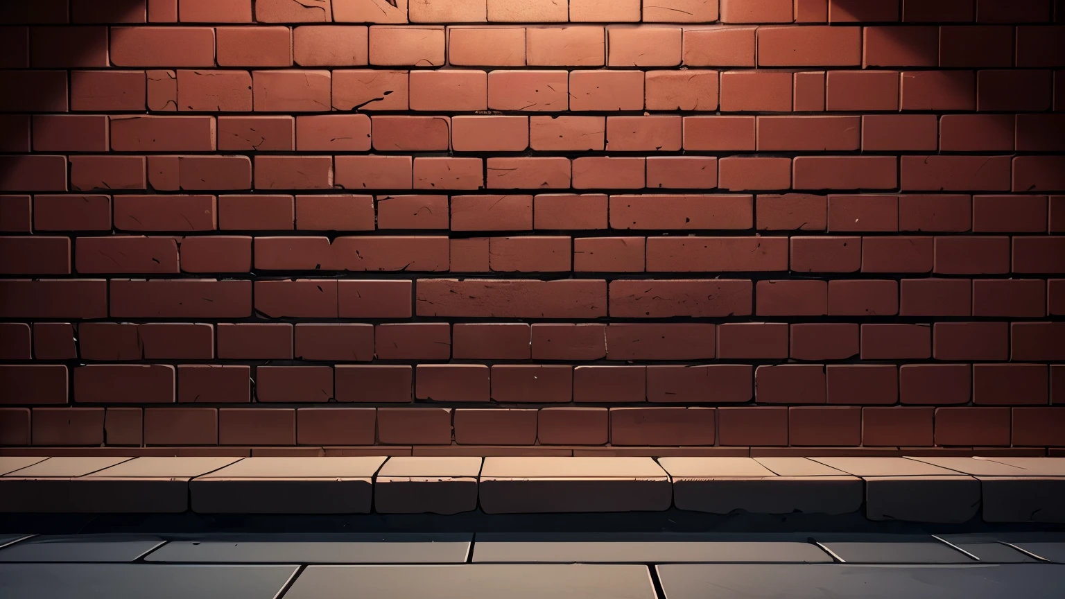 dark plain brick wall, wall texture, centered, frontal view, night, clean lineart, clean anime outlines, best quality, high quality, high details, super detail, best quality, ultra-detailed, dynamic lighting, outside of bar
