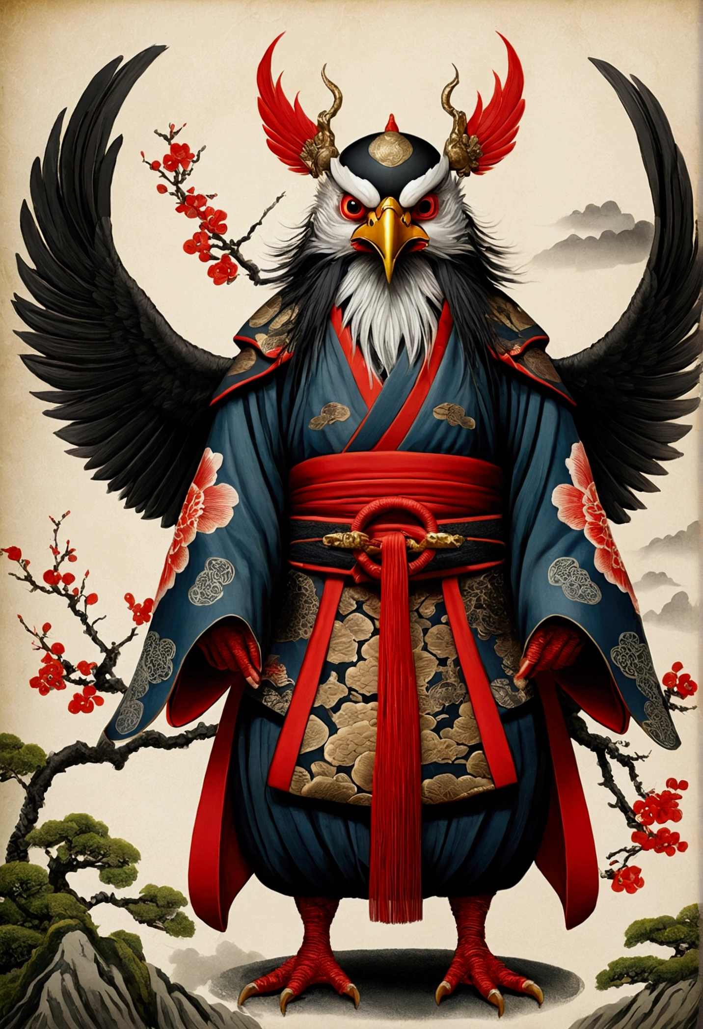 Japanese Mythology, Tengu