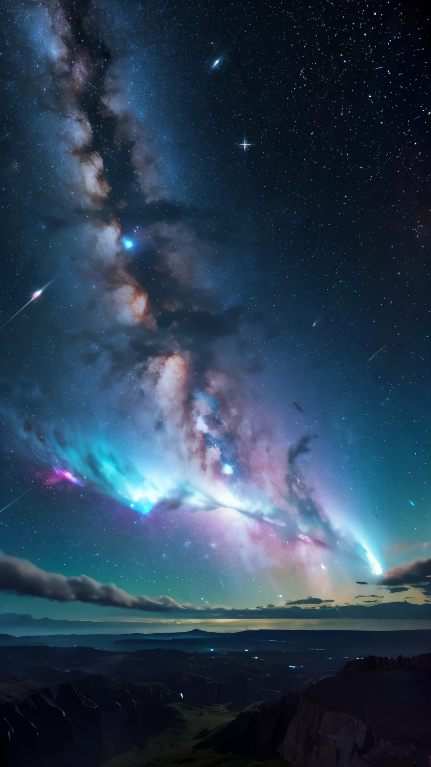 Supernova universe mysterious Light meteor