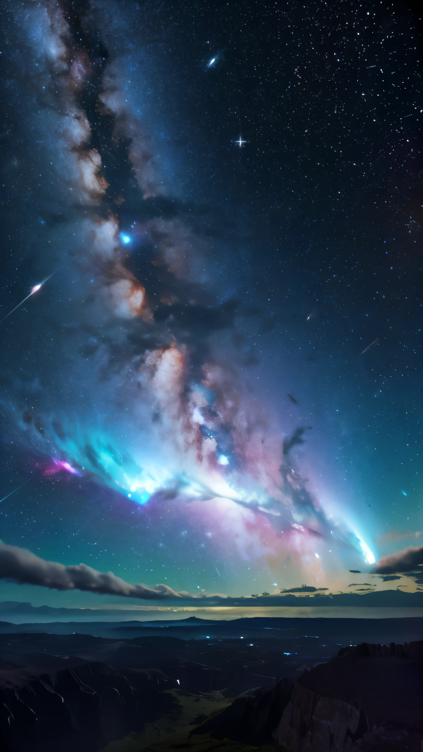 Supernova　universe　mysterious　Light　meteor