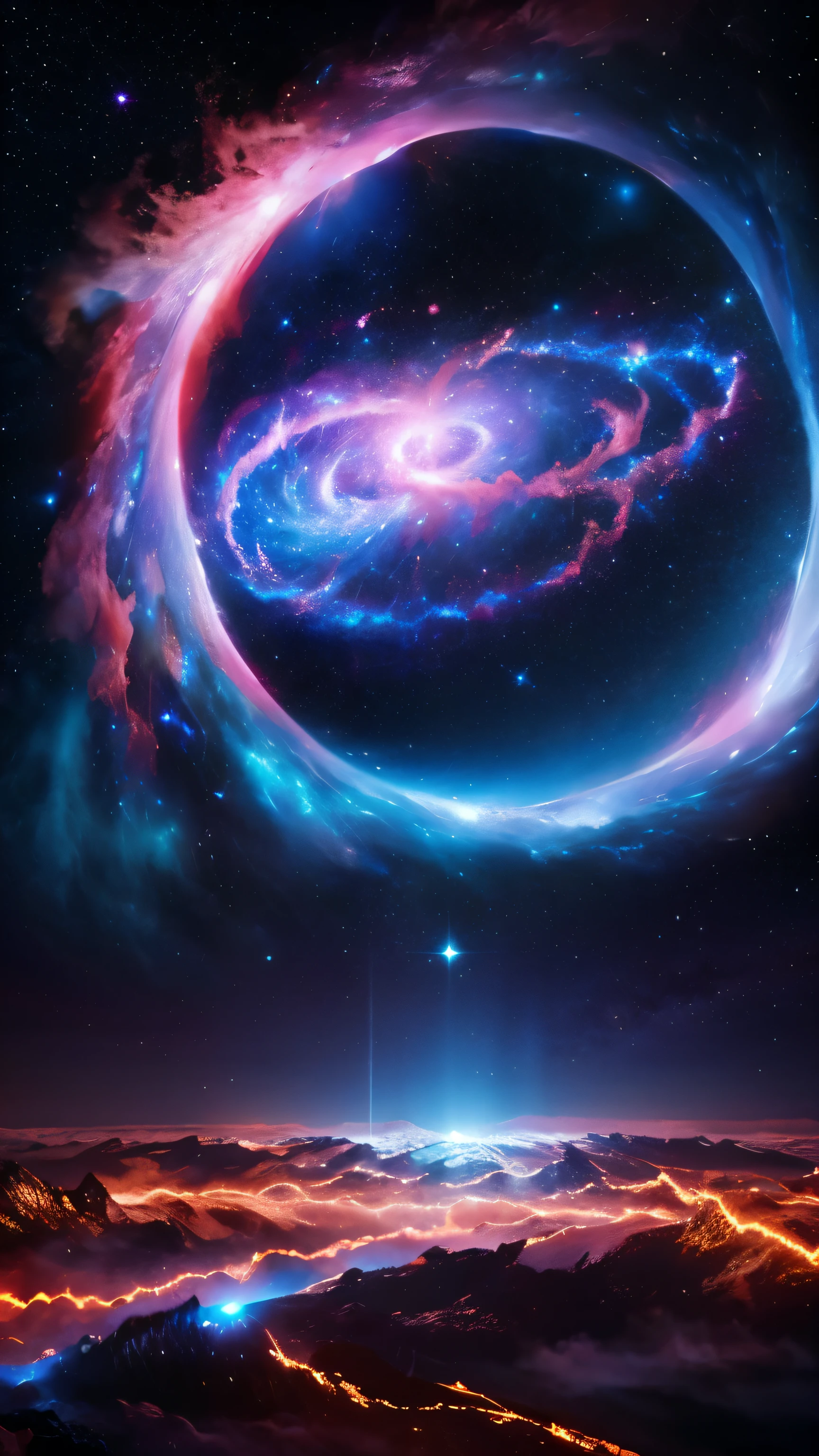 Supernova　universe　mysterious　Fantasy