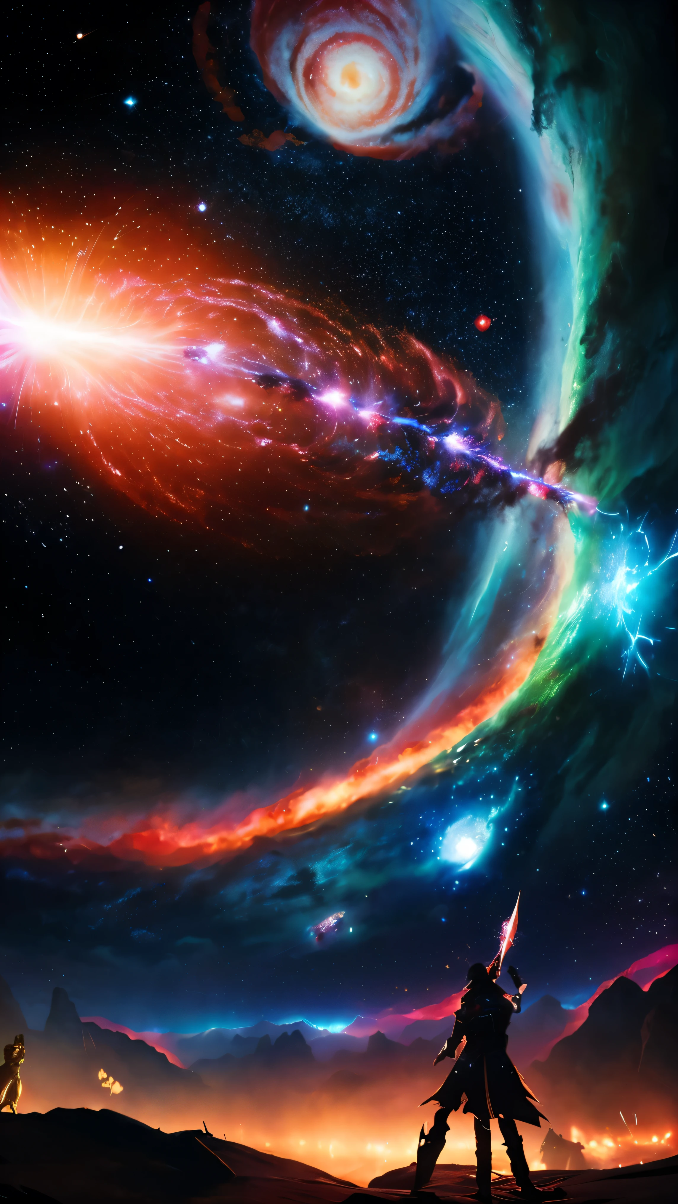 Supernova　universe　mysterious　Fantasy