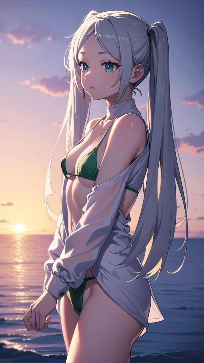 Silver-haired girl drawn in high resolution Japanese anime style、whole body、Completely naked women taking photos on a deserted beach, Nude Model,, Young and cute gravure idol, Posing naked together, Russian and Japanese mix, sakimichan, Asian woman, Completely naked, that&#39;that&#39;that&#39;that&#39;that&#39;that&#39;that&#39;that&#39;that&#39;that&#39;that&#39;that&#39;that&#39;that&#39;that&#39;that&#39;that&#39;that&#39;that&#39;It&#39;s hot with the shining sun, Japanese Model, Cute Core, sakimichan hdri, Young Gravure Idol, Chubby