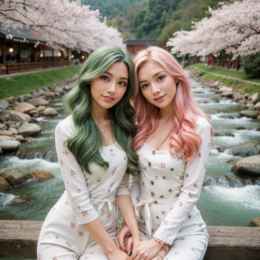 2 girls