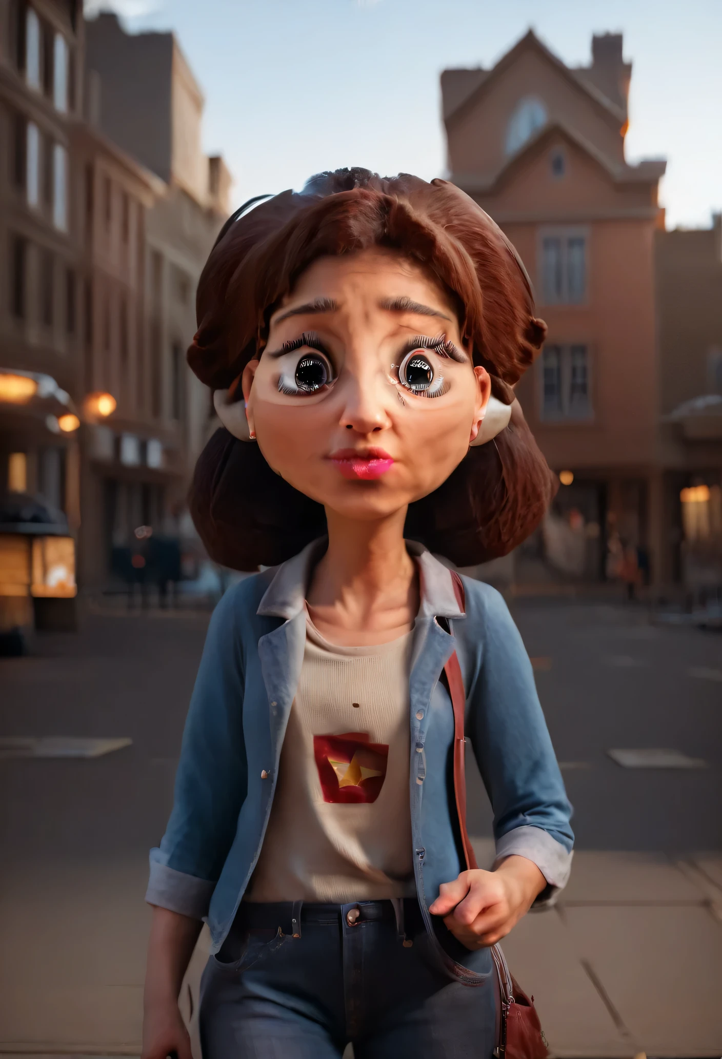 a sad and uncertain girl, beautiful detailed eyes, beautiful detailed lips, extremely detailed eyes and face, long eyelashes, delicate facial expression, emotional portrait, (best quality,4k,8k,highres,masterpiece:1.2),ultra-detailed,(realistic,photorealistic,photo-realistic:1.37),digital painting,dramatic lighting,warm color tones,cinematic