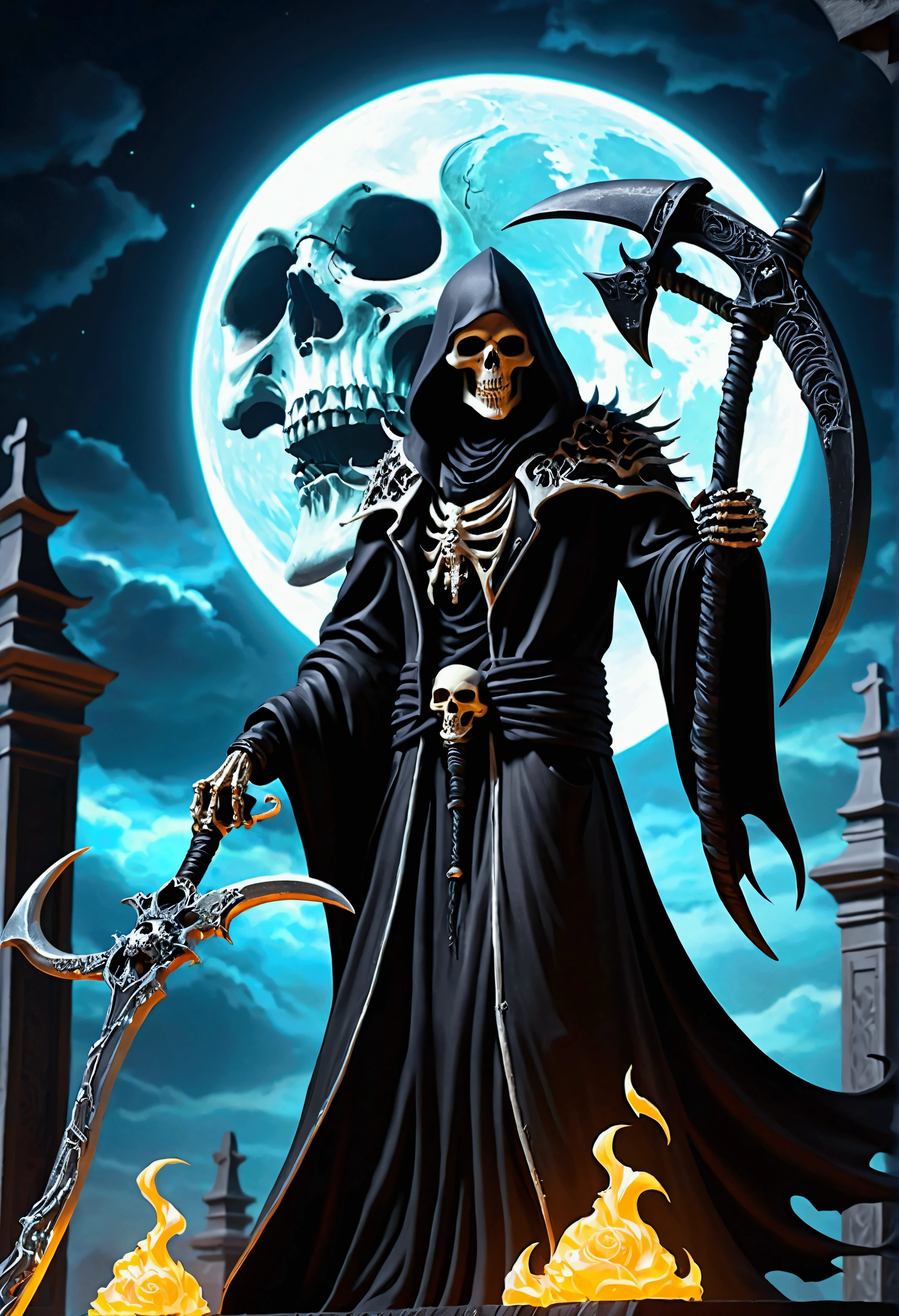 Necromancer、Grim Reaper's Scythe