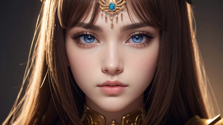 Highest quality, High resolution (Normal quality, High resolution), Super detailed (Super detailed), (Realistic:1.37) (Realistic), Bright colors (Bright light), Studio Lighting (Studio Lighting), (Beautiful attention to detail), (Beautiful lip detail), (Highly detailed eyes and face), (Long eyelashes), (1 girl), (Anime Style), (Warrior Princess), (Anime Queen's Blade), (impressive chest), (Tight clothing), (Minimum clothing)+. Everyone can see that she has a giant two-handed sword. (Broadsword), A two-handed masterpiece、Perfect body、1 female