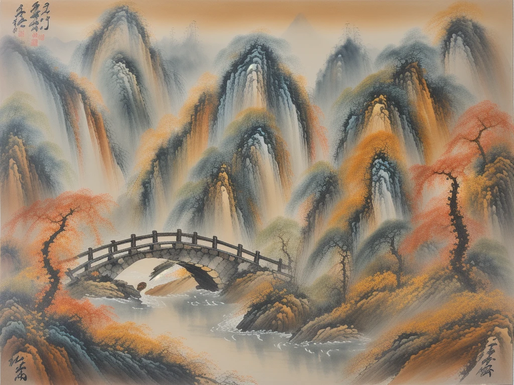 huaniao,best quality,nobody,landscape painting