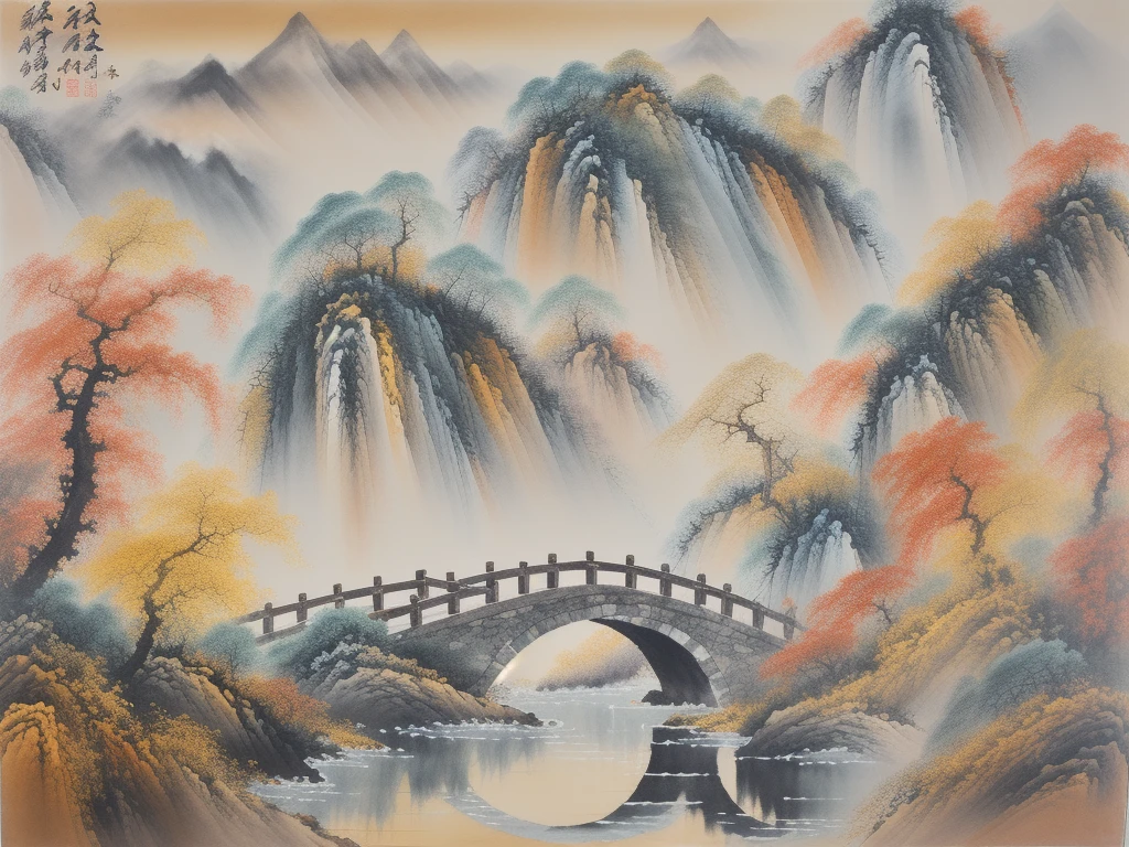 huaniao，best quality,nobody,landscape painting