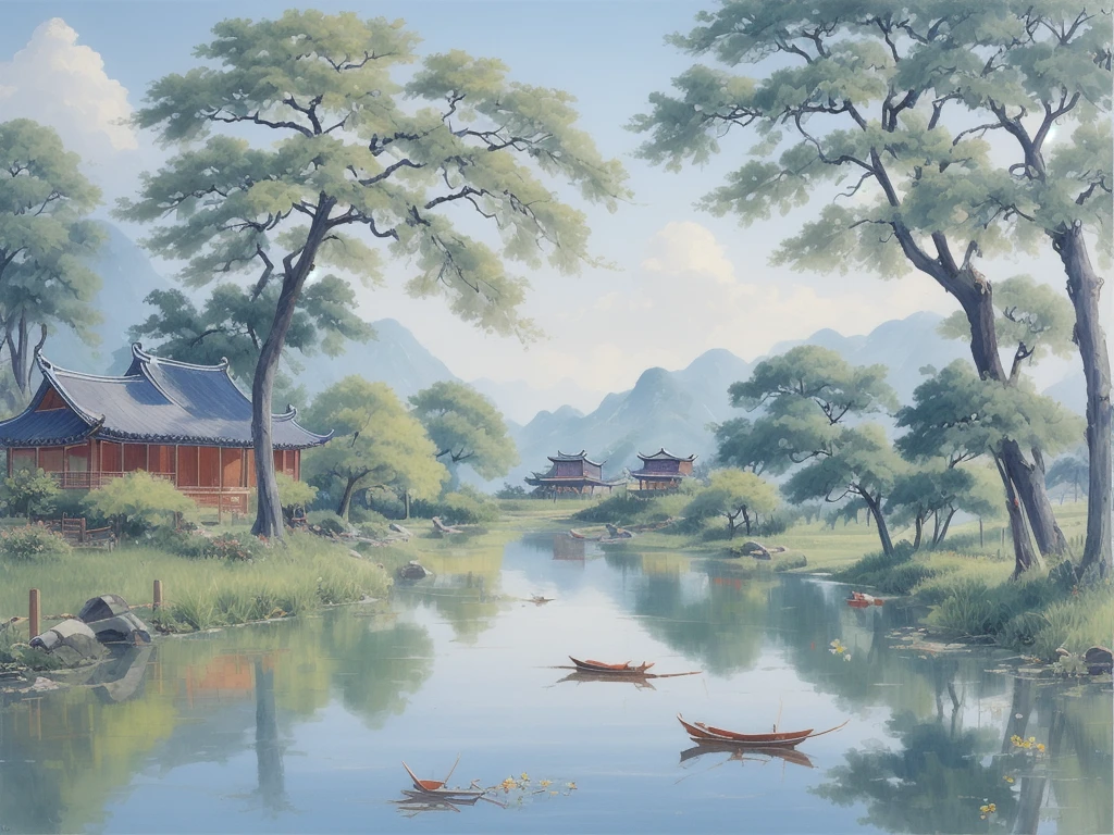 huaniao,best quality,nobody,landscape painting