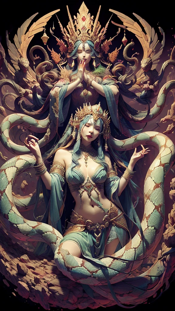 White Snake、Big snake、god、