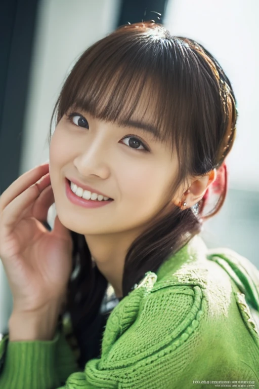 1 girl, (Wearing a bright green cardigan:1.2), very beautiful japanese actress,
(Raw photo, highest quality), (realistic, Photoreal:1.4), table top,
very delicate and beautiful, very detailed, 2k wallpaper, wonderful,
finely, Very detailed CG Unity 8K 壁紙, Super detailed, High resolution, soft light,
beautiful detailed girl, very detailed目と顔, beautifully detailed nose, finely beautiful eyes, cinematic lighting,
(Commemorative photo at Salar de Uyuni:1.4),
complete anatomy, slender body, small, smile,
pan focus