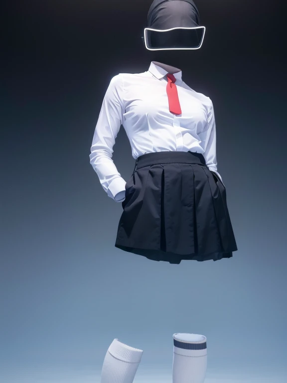 You can even see the feet, (Arch your back, Hands on hips), Be patient with peeing, mini skirt, (From below), uniform, (can not see, No humans, Headless, Faceless:1.5), Cute big tits, (8k, RAW Photos, Highest quality, masterpiece:1.2), (Realistic, photo-Realistic:1.37), Photon Mapping, Radio City, ((Hasselblad Photography)), Physically Based Rendering, whole body, socks