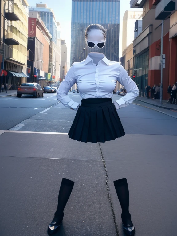You can even see the feet, (Arch your back, Hands on hips), Be patient with peeing, mini skirt, (From below), uniform, (can not see, No humans, Headless, Faceless:1.5), Cute big tits, (8k, RAW Photos, Highest quality, masterpiece:1.2), (Realistic, photo-Realistic:1.37), Photon Mapping, Radio City, ((Hasselblad Photography)), Physically Based Rendering, whole body, socks