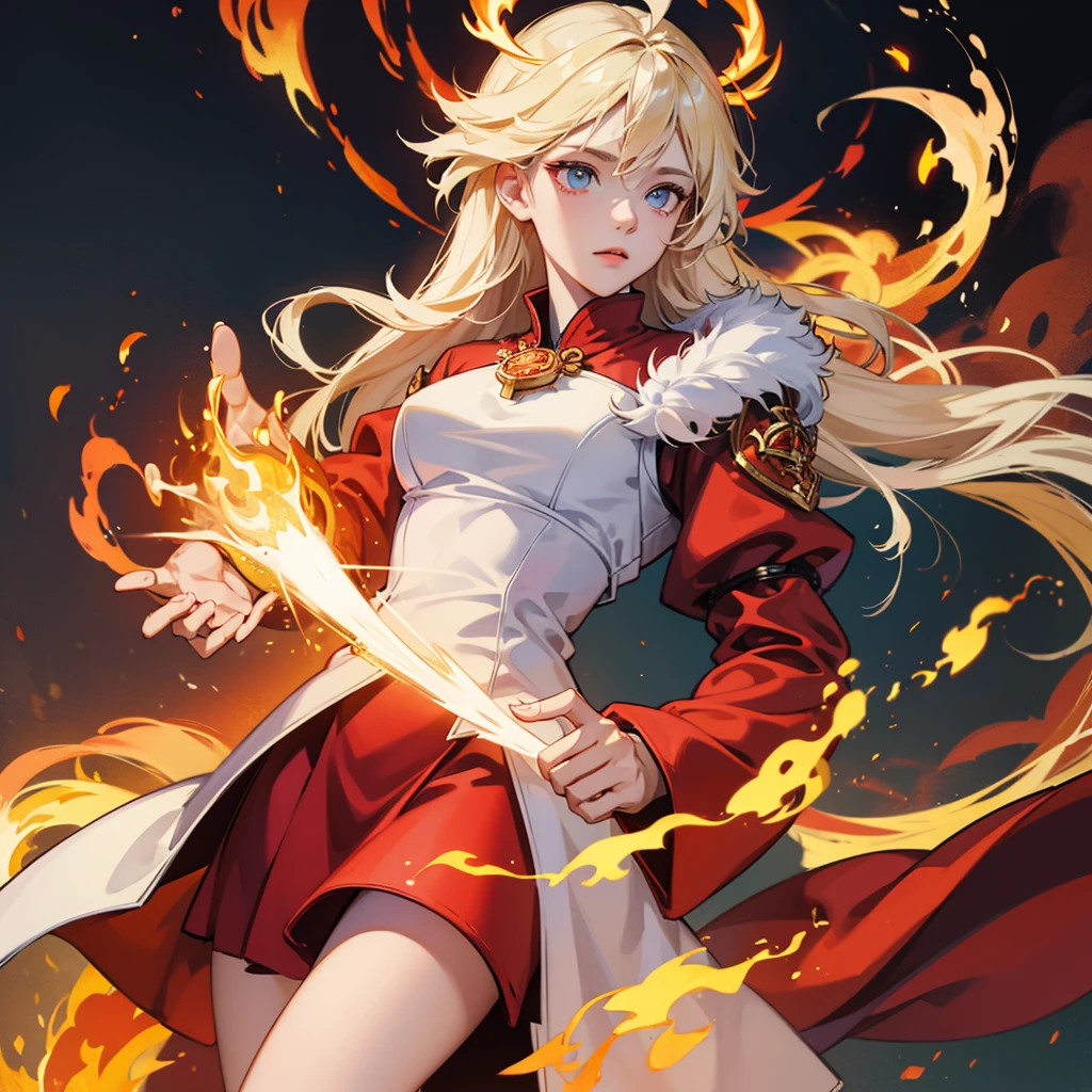 Flame God With Beyondless Powers