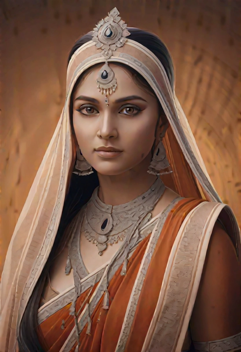 Title: "Radiant Reverie: A Portrait of Indian Elegance"
Description:
Step into a world of mesmerizing beauty as you behold this enchanting artwork, where an Indian girl graces the scene in all her splendor, adorned in a captivating Indian outfit that exudes grace and magnificence. Draped in a full, long dress that cascades around her perfect body shape, she becomes a vision of captivating allure against a backdrop of a romantic and ethereal setting.
Her beautiful face, adorned with delicate features, captivates the viewer with its timeless elegance. The warm glow of her complexion, accentuated by her radiant white skin, illuminates her presence. Her eyes, like deep pools of enchantment, hold a mesmerizing depth and sparkle with a captivating allure that draws you into their embrace.
Dressed in a meticulously crafted Indian outfit, she embodies the essence of Indian elegance. The intricate details of her dress, from the delicate embroidery to the flowing layers of fabric, evoke a sense of grandeur and refinement. The rich hues and intricate patterns of her attire celebrate the artistic heritage of India, transporting you to a world of opulence and cultural richness.
Set against a romantic background, the scene becomes a tapestry of dreamlike beauty. Soft hues of warm colors bathe the surroundings, casting a gentle glow upon the girl's luminous skin. The setting, adorned with floral gardens, ancient architecture, or a serene natural landscape, creates an atmosphere of love, tranquility, and timeless romance.
The artist's skillful brushstrokes breathe life into the composition, capturing the essence of the girl's captivating presence. Each stroke reflects the delicate features of her face, the radiance of her skin, and the intricate details of her Indian dress. The result is a masterpiece that celebrates the beauty and allure of Indian elegance.
Prepare to be captivated by the radiant reverie that emanates from this artwork, where every element sexi chut