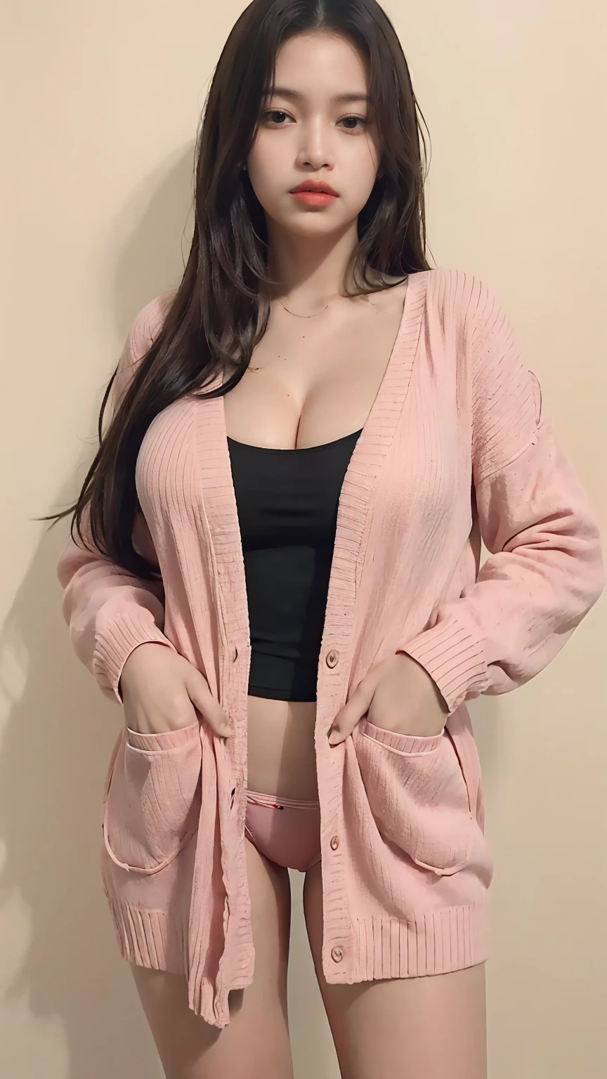 (8k, best quality, masterpiece, ultra highres:1.2), 1 girl, (red oversized hoodie), (oversized_hoodie:1.1),  hotsquat, beautiful 22 year old woman named Yuri  posing for full body photoshoot, grey thigh high socks, white nike kick shoes, grey hair, Smooth Lob, smokey eyeliner, cream lipstick, lip balm, medallion earrings, gold necklace, cherry blossoms, evening, intricately detailed face and eyes, cute face, blush, glistening sweaty skin, dynamic pose, masterpiece, best quality, official art, extremely detailed CG unity 8k wallpaper, ultra high res, professional photography, sharp focus, HDR, 8K resolution, intricate detail, sophisticated detail, depth of field, analogue RAW DSLR, photorealistic