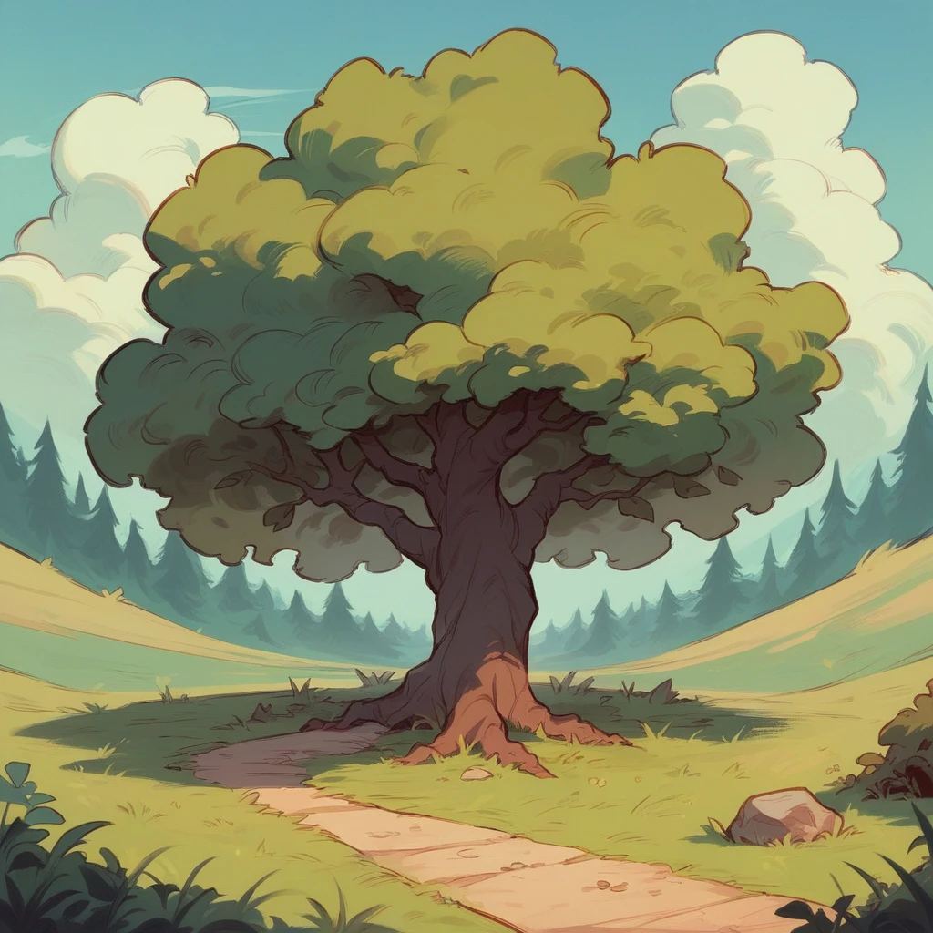 The Failed Hide-and-Seek
Image: A chubby girl attempting to hide behind a tree that is much too small, clearly visible.