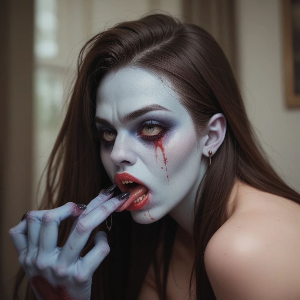 Zombie queen, violence rimming