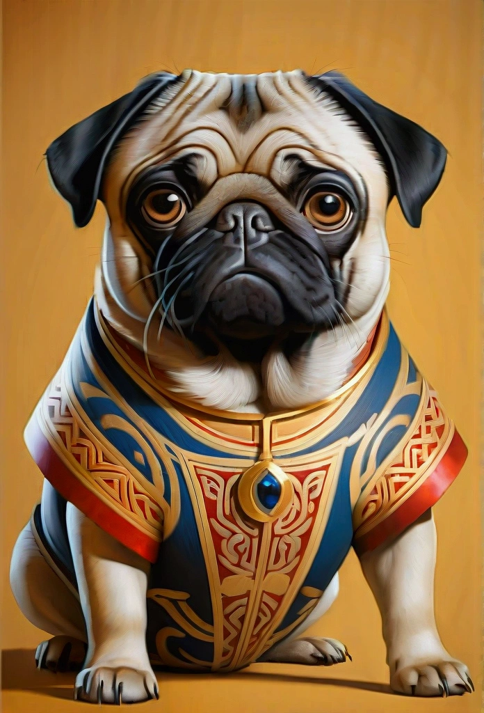 “Produce ultra-high resolution images of elegant Pug dogs in classic cat poses.. We use advanced macro photography techniques to highlight the intricate details of your Pug&#39;s coat.., mustache, And expressive eyes. &quot;

Place the camera at the pug's eye level to create an intimate connection between the viewer and the pug subject. Implement a wide aperture to create a shallow depth of field, making the pug dog stand out clearly against a softly blurred background.

Enhance your lighting to highlight the textures and contours of your Pug dog&#39;s body, and use software to remove harsh shadows and create a cozy atmosphere.

Catch the Pug dog in a relaxed position, but balanced, Showing flexibility and grace. Try to capture moments of natural movement, Stretc.hing, Cleanliness, etc.. to convey an authentic feeling.

We have implemented post-processing techniques that improve image clarity, contrast, and color balance, Preserve all aspects of your Pug dog., From its intricate patterns to its intense gaze, rendering it in amazing detail.

Finally, Capture fleeting moments that convey the gentle beauty and innate grace of the Pug., and celebrates the pug&#39;s unique essence of curiosity and balance... &quot;