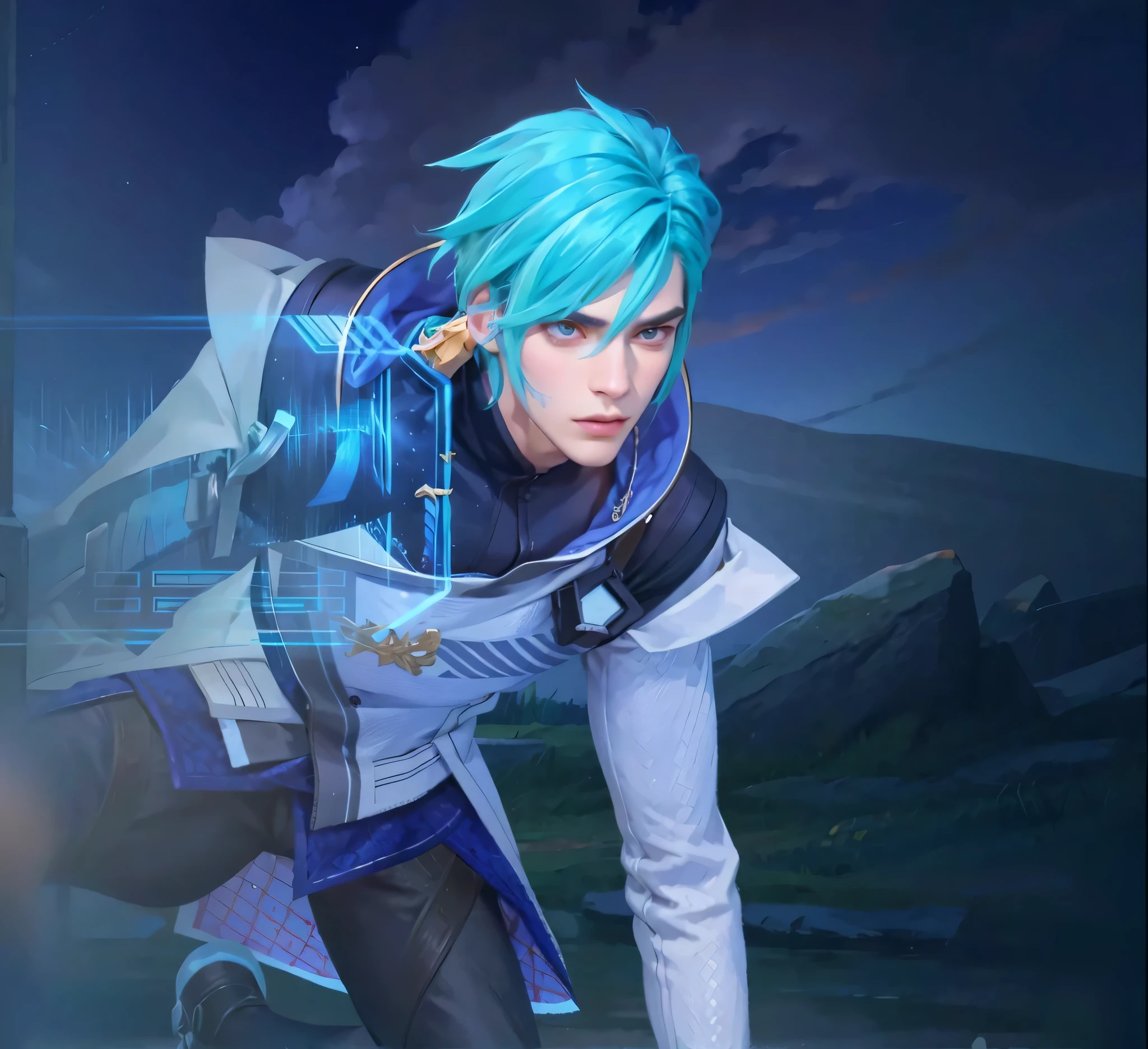 Best quality, masterpiece, detailed skin texture, detailed clothes texture, detailed face, super detail, 8k, intricate detail, 1 boy, The color doesn't change, Muscle guy, 1 guy