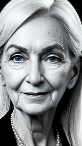 A woman Adelson Sheldon Adelson focus on the face