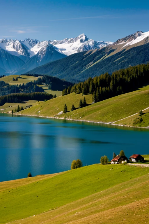 Mixture of Alps, Steppe und Island 